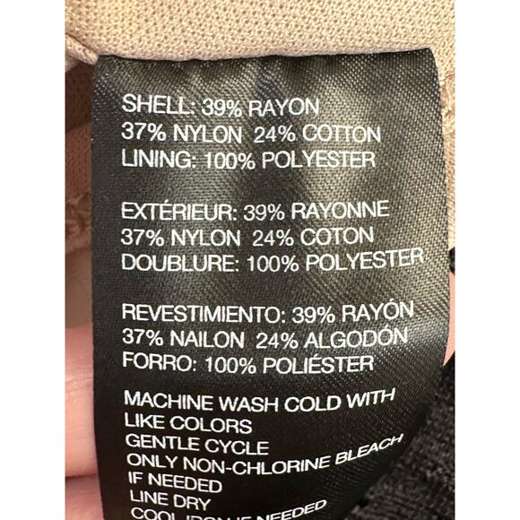 Paris Sunday black lace lined pleated mini skirt size Medium - Picture 4 of 12